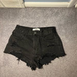 Hollister jean shorts